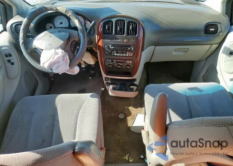 2006 Chrysler Town & Country Lx из США, поврежденный, VIN 1A4GP44R46B568737